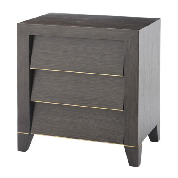 Radway 3 Drawer Bedside In Brown Rv Astley