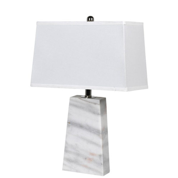 White Marble Table Lamp