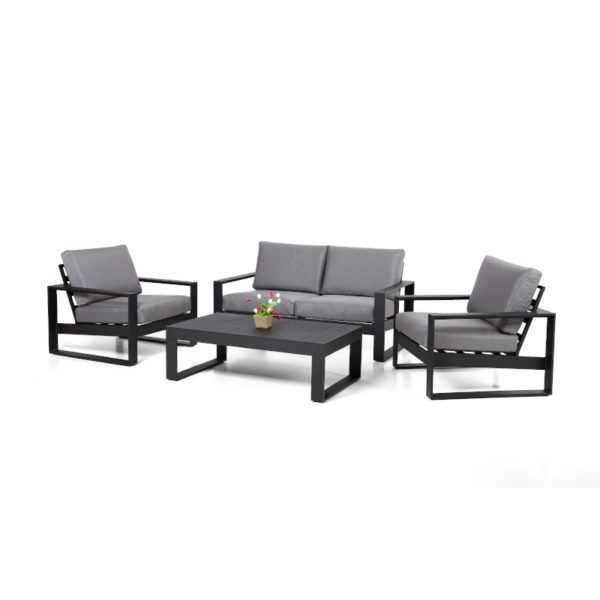 See the Amalfi 2 Seat Sofa Set in your outdoor furniture collection? this complete set is everything you need to entertain guests over the summer months.