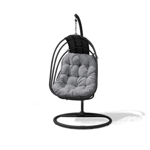 The Amalfi Metal Hanging Chair is the perfect garden getaway,The suspended chair creates a gentle motion, thus adding further comfort and relaxation.