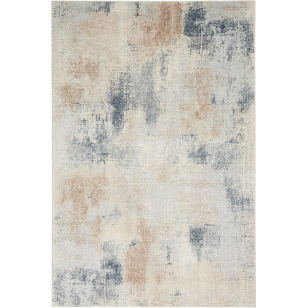 See this Rustic Textures Rug in your home? The Rustic Textures Collection from Nourison blends earthen tones and contemporary abstracts together.
