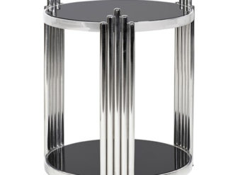 See this Round Deco End Table in your home?This elegant piece is just perfect as an extra addition to any setting .Dimensions: H: 600mm W: 520mm D: 520mm