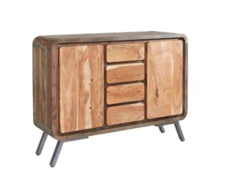 See the Aspen Large Sideboard in your home? this range offers a new dimension to furniture by combining the solid hardwood with reclaimed metal.