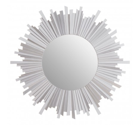 See this Gwyn Wall Mirror in your home?Incorporate an icy-toned sunburst motif to a contemporary interior with the Gwyn wall mirror.