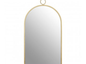 See this Farran Bird Top Wall Mirror in your home?The Farran wall mirror makes a luxurious statement with its champagne finish frame.