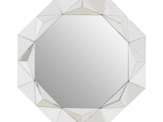 See the Gael Wall Mirror in your home?This striking mirror has a 3D style frame that adds a sense of depth to interior walls.