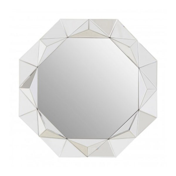 See the Gael Wall Mirror in your home?This striking mirror has a 3D style frame that adds a sense of depth to interior walls.